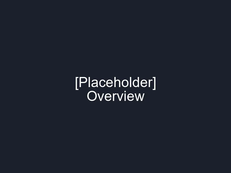 Overview screenshot