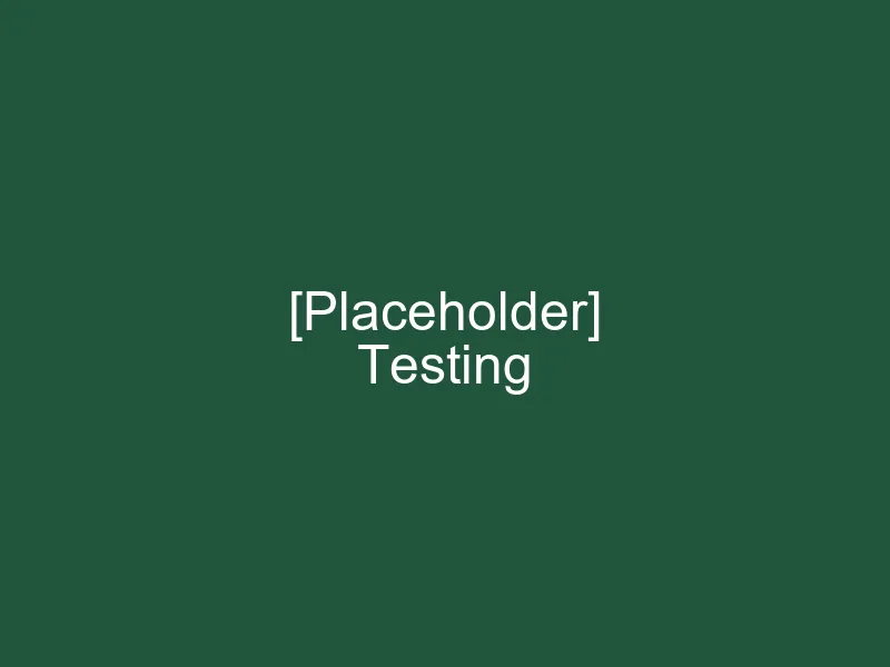 Testing screenshot